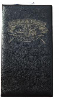 PŁATNIK KELNERSKI ETUI NA RACHUNEK PARAGON RESTAURACJI czarny GRAWER gratis