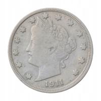 [M21236] USA 5 centów 1911