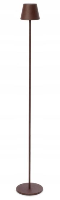 BOLZANO Lampa ogrodowa LED Etna H115 brązowa metalowa 115 cm