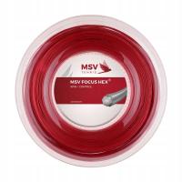 Naciąg tenisowy MSV Focus Hex szpula 200 m. red 1,18 mm