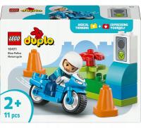 * LEGO DUPLO Niebieski motocykl policyjny 10471
