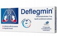 Deflegmin 75 mg 10 kaps. кашель откашливание
