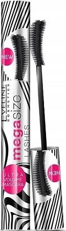 Eveline Mega Size Lashes Mascara Tusz Do Rzęs Pogrubiający Wydłużający 10ml