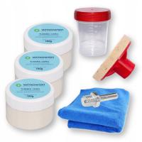 Zestaw do polerowania szyb tlenek ceru CeO2 300g z dyskiem polerskim 75mm