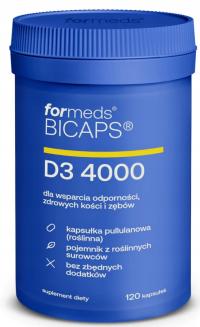 Витамин D3 4000 IU ForMeds BICAPS 120 CAPS кальций костный иммунитет