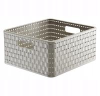 Корзина квадратная универсальная Rotho COUNTRY 14 l