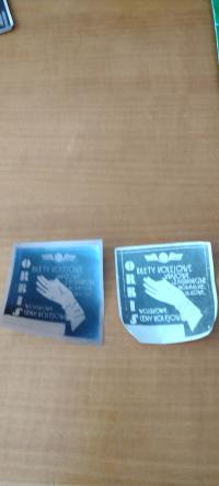 2 x реклама Orbis железнодорожные билеты l. 30ste