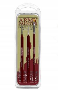 Army Painter Hobby Starter Brush Set 3 pędzle