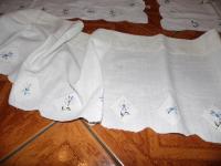 KOMPLET DO OKNA , HAFT MASZYNOWY