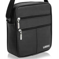 Сегодня почтальонша КОЖА сумка мужская на плечо САШЕ