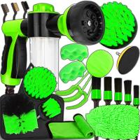 ZESTAW SZCZOTEK DETAILINGOWY AUTO DETAILING DO CZYSZCZENIA SAMOCHODU