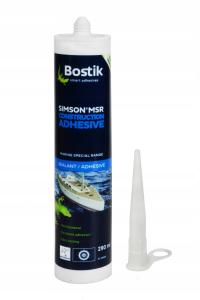 Klej Jednoskładnikowy do Łodzi Jachtów BOSTIK SIMSON MSR CA 290 ml Biały