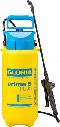 GLORIA Prima 5 PLUS Opryskiwacz ciśnieniowy ogrodowy 5L lanca 0,4 m