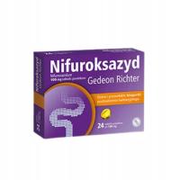 NIFUROKSAZYD RICHTER 100 mg 24 tabl. для диареи