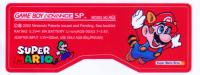Наклейка Mario Game Boy Gameboy Advance SP