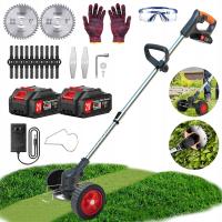 PODKASZARKA AKUMULATOROWA KOSA WYKASZARKA NA KOŁACH 2X AKU ZESTAW