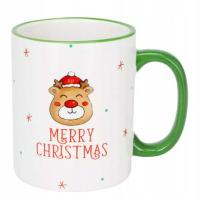 Kubek PREZENT na Mikołaja MIKOŁAJKI ŚWIĘTA Świąteczny na Boże Narodzenie