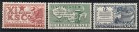 Czechosłowacja 1958 Mi 1075-1077 Czyste **