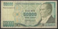 Turcja – 50000 lirasi 1970 (VG)