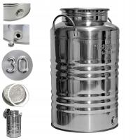 Нержавеющая сталь INOX герметичный 30L Bubble контейнер лейка Канка