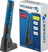 Lutownica akumulatorowa transformatorowa 4V HOGERT HT2C315