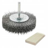 Szczotka Tarczowa Trzpieniowa Druciana 30mm Format