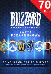 Karta 70 Euro Battle.net Blizzard Diablo Warcraft WOW HearthStone