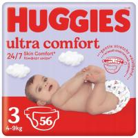 Huggies Pieluchy Jumbo 3 Ultra Comfort 4-9kg 56szt