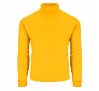 Водолазка детская толстовка футболка детская блузка темно-желтый 128 см модель: K204