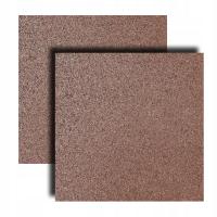 mata gumowa 50x50cm SBR 20mm elastyczna nawierzchnia BRĄZOWA