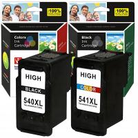 Tusze do Canon PG 540 + 541 PIXMA MG3250 2150 MX375 MG3650S TS5150 TS5151