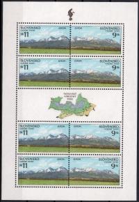 Słowacja 1999 Mi ark 337-338 Czyste **