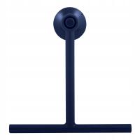 Spirella ściągaczka prysznicowa z przyssawką TIM, niebieska nafta, tworzywo sztuczne, 22 cm