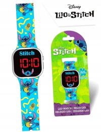 Zegarek cyfrowy LED Lilo i Stitch LAS4038 Kids Euroswan