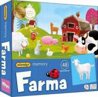 Игра Memory MEMO Ферма животных деревенская игра памяти для детей 3 лет
