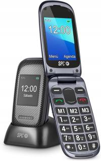 Telefon komórkowy z klapką dla seniorów SPC Harmony