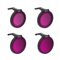 Zestaw 6 Filtrów do Drona DJI Neo - Szare ND8, ND16, ND32, ND64, CPL, MCUV