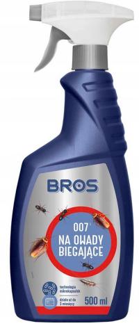 BROS 007 NA OWADY BIEGAJĄCE KARALUCHY MRÓWKI RYBIKI PLUSKWY PŁYN 500ML
