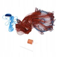 Ręczna sieć rybacka do rzucania Automatyczna elastyczna siatka do