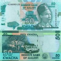 # MALAWI - 50 KWACHA - 2016 - P-64c - UNC