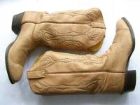 DAN POST BOOTS EL PASO сшитые вручную кожаные ковбойские сапоги 44,5 идеальное состояние