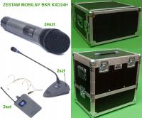 Набор беспроводных микрофонов BKR KXD24H (24 2 2) Мобильный / в контейнерах