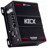 Kicx ST-1.1500 DF - усилитель 1 канальный моноблок 650/1050 / 1500W RMS пульт дистанционного управления