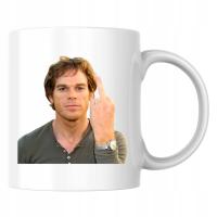 Kubek ceramiczny z nadrukiem 330ml prezent dla fana dexter morgan serial