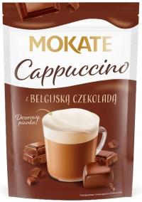 Kawa Mokate Cappuccino Belgijska Czekolada o smaku czekoladowym 110 g