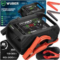 PROSTOWNIK AKUMULATOROWY SAMOCHODOWY AUTOMATYCZNY Z ROZRUCHEM 80A BOOSTER