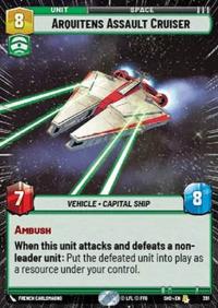 Star Wars Unlimited Arquitens Assault Cruiser