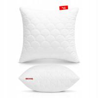 PODUSZKA ANTYALERGICZNA 45X45 CM PIKOWANA GRUBA NA ZAMEK JASIEK DO SPANIA