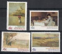 Australia 1989 Mi 1161-1164 Czyste **
