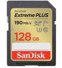 SANDISK 128 GB SD SDXC CL10 EXTREME 180Ms UHS-I U3
